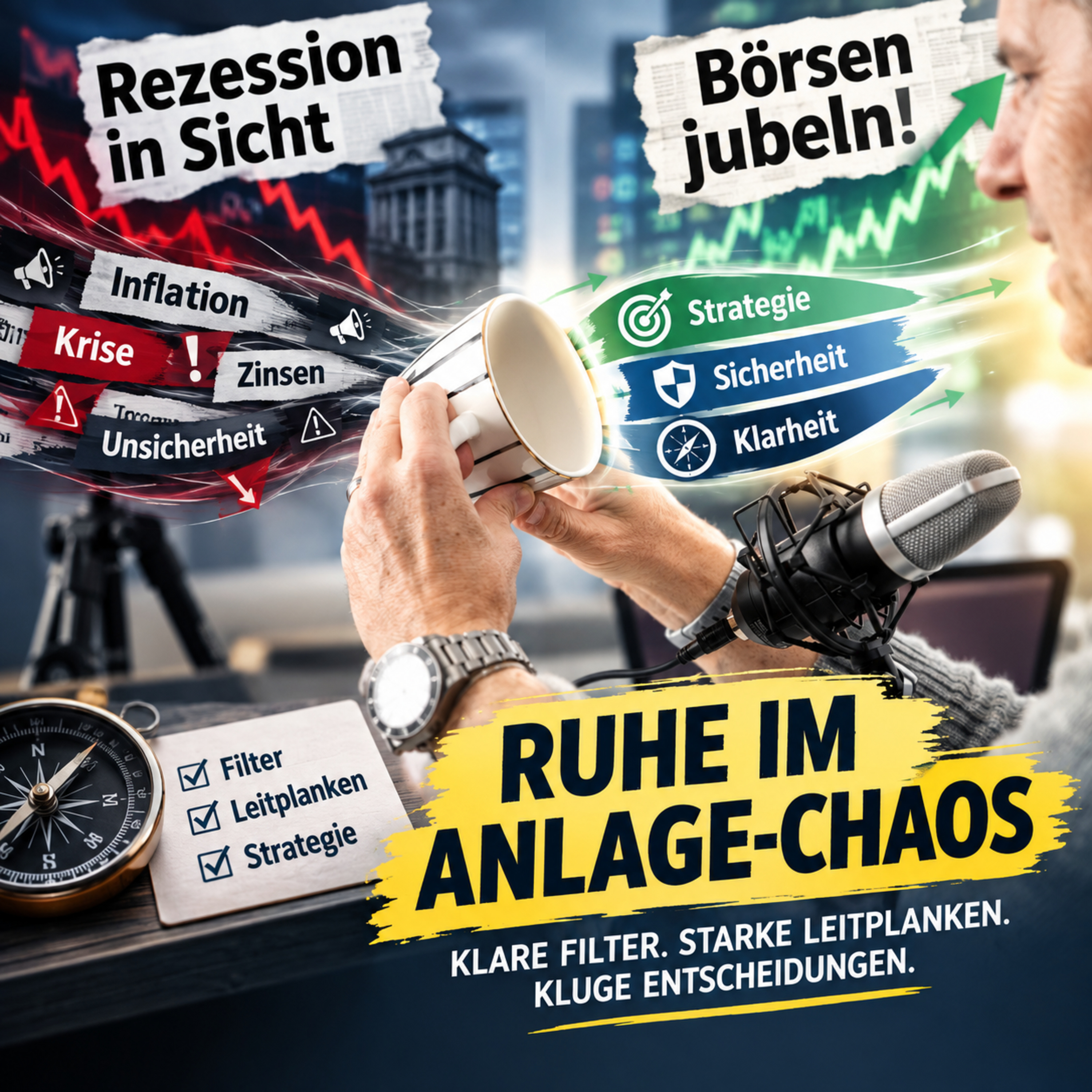 Cover zu Das Rauschen ausblenden: Wie Sie im Informationsdschungel Kurs halten