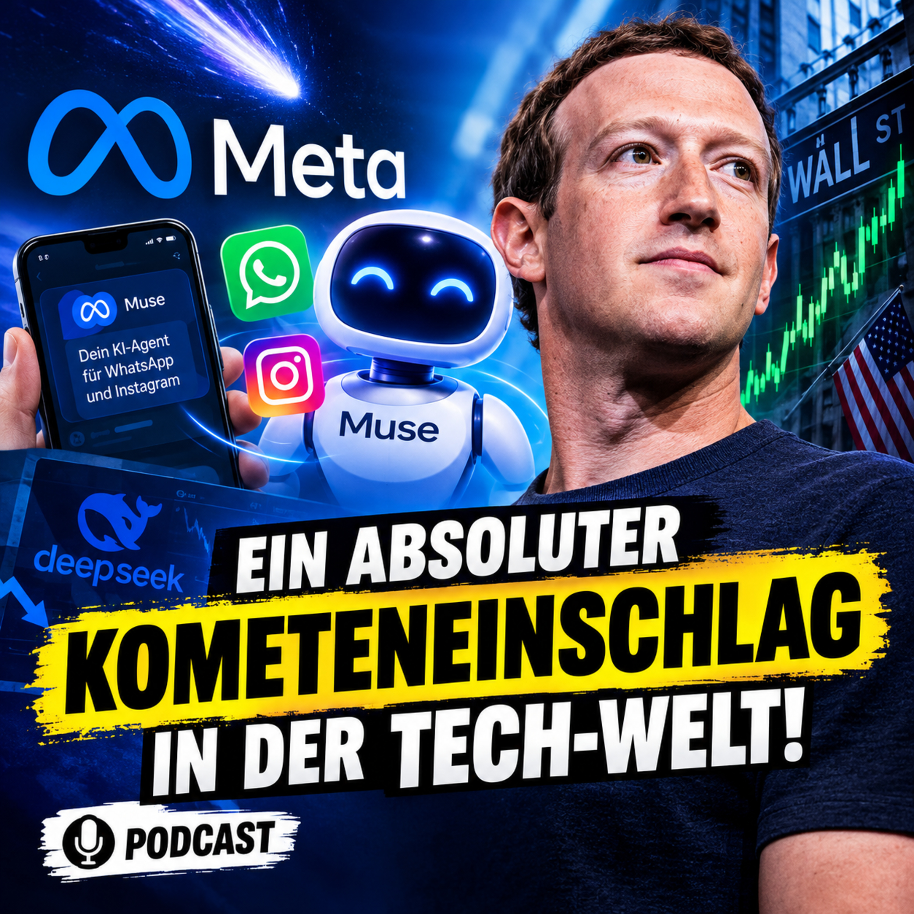 Cover zu DeepSeek 2.0? Nein, Meta mit MUSE!