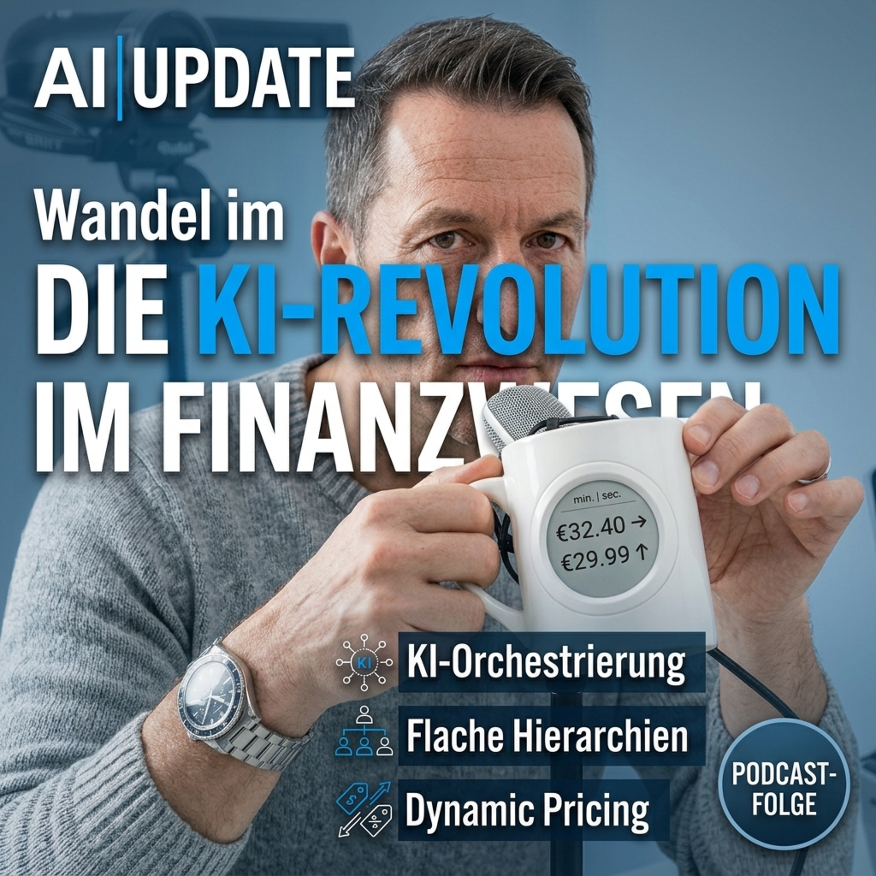 Cover zu AI Update: Agenten-Boom, flache Hierarchien & Echtzeit-Preise